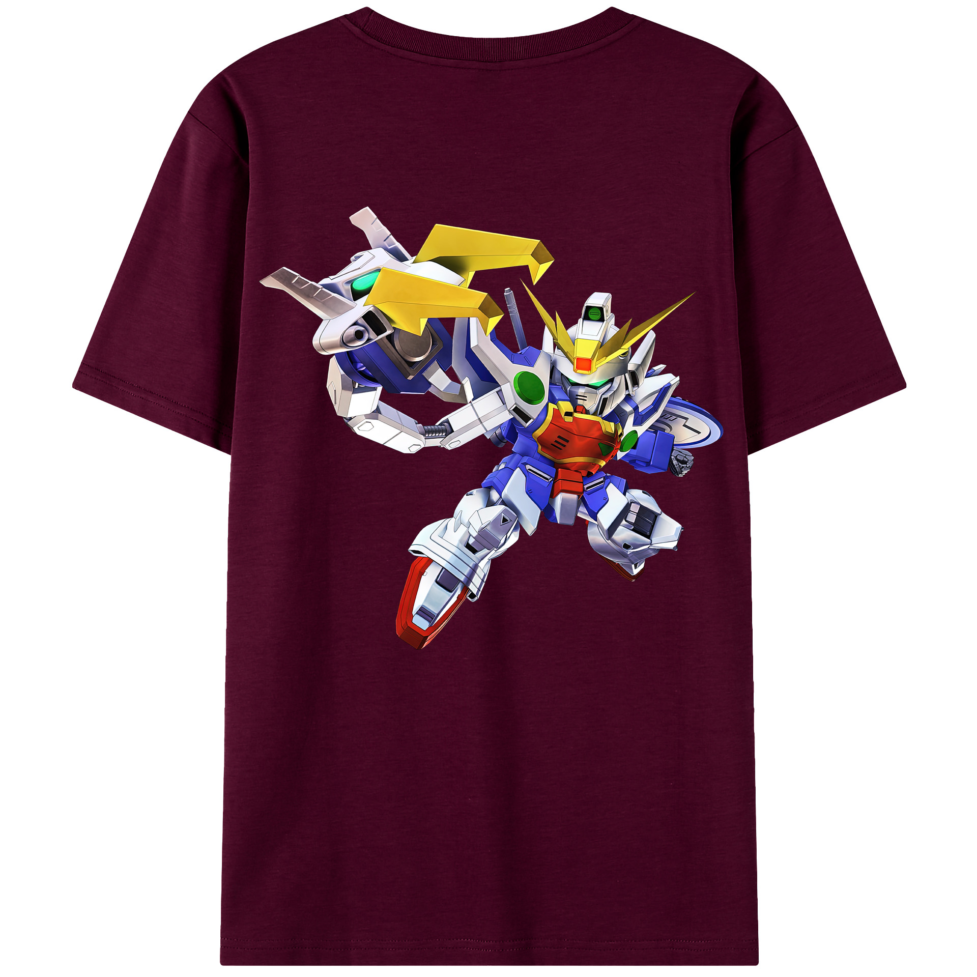 （画像用） 機動戦士ガンダム Mobile Suit Gundam レディース半袖Tシャツ(バックプリント)